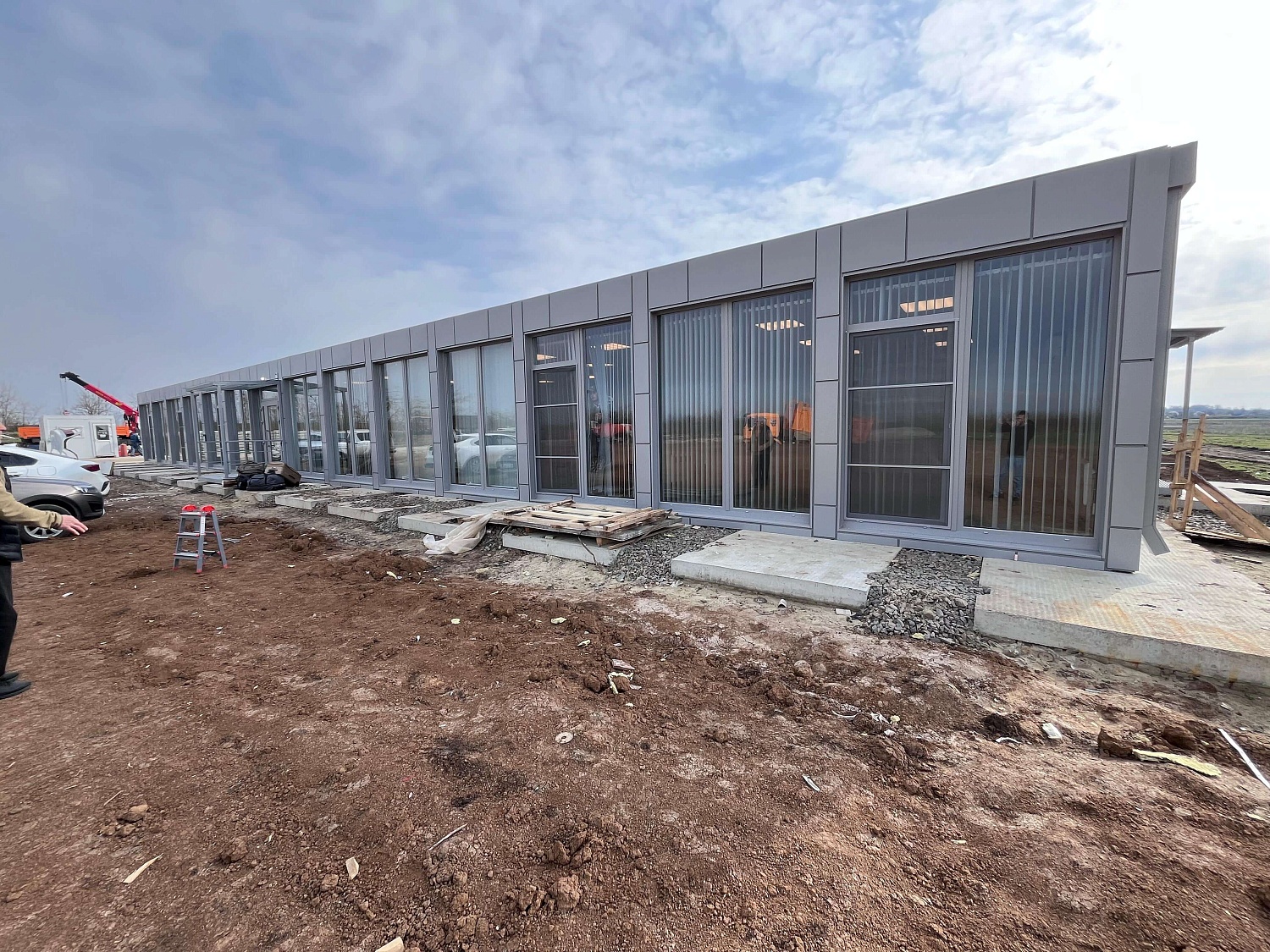 Модульное здание штаба строительства в г. Азов